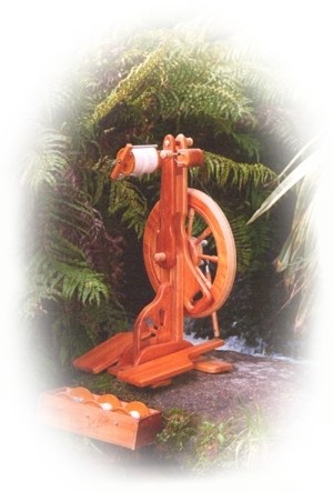 rose spinning wheel